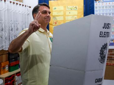 Cerca de 159 millones de brasileños estaban llamados hoy a las urnas para elegir la fórmula presidencial. EFE / A. Lacerda