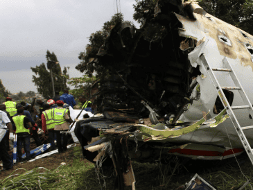 La aeronave realizaba una "misión rutinaria" de Benín a Lagos cuando se produjo el accidente. AP/ ARCHIVO