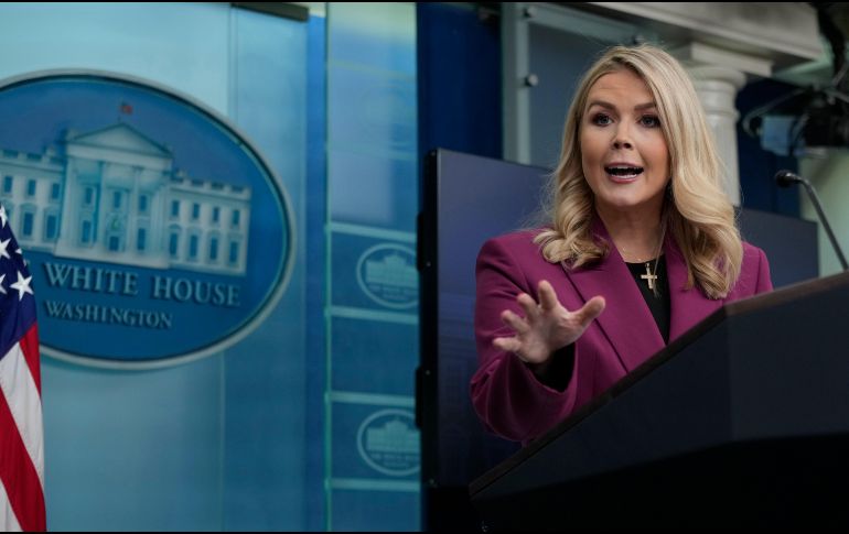 Karoline Leavitt será colaboradora de Fox News. AP / ARCHIVO