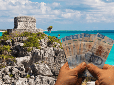Sheinbaum aseguró que la reducción de vuelos a Tulum se debe al incremento en el precio de la turbosina y sostuvo que la disminución se ha registrado no sólo en México, sino en todo el mundo. ESPECIAL / CANVA