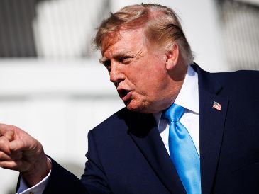 Desde su regreso al poder en enero de 2025, Trump ha hecho campaña a favor de candidatos de derecha en América Latina. EFE/S. Corum