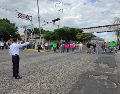 Debido a las movilizaciones, el servicio del transporte público fue suspendido en algunas ocasiones. ESPECIAL
