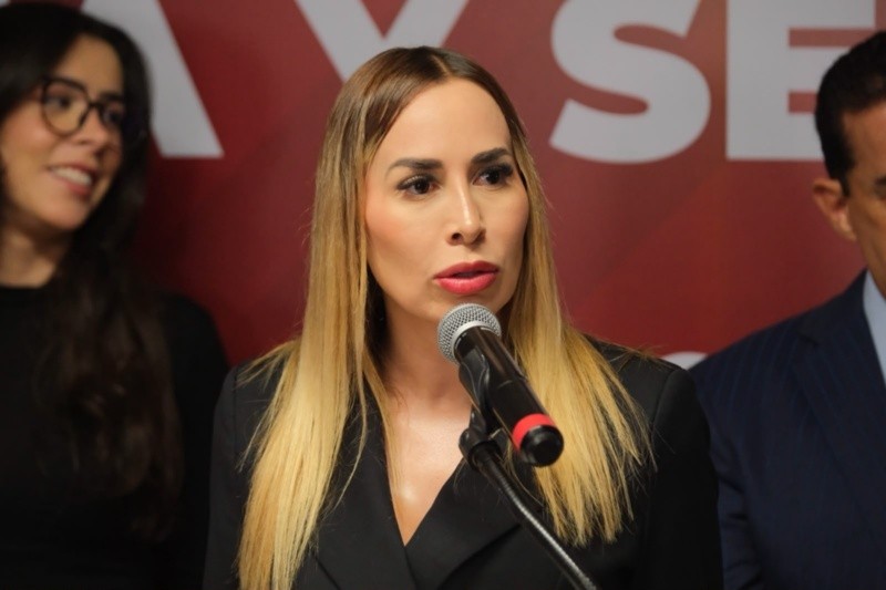 Erika Pérez García, presidenta del Comité Estatal de Morena en Jalisco. CORTESÍA