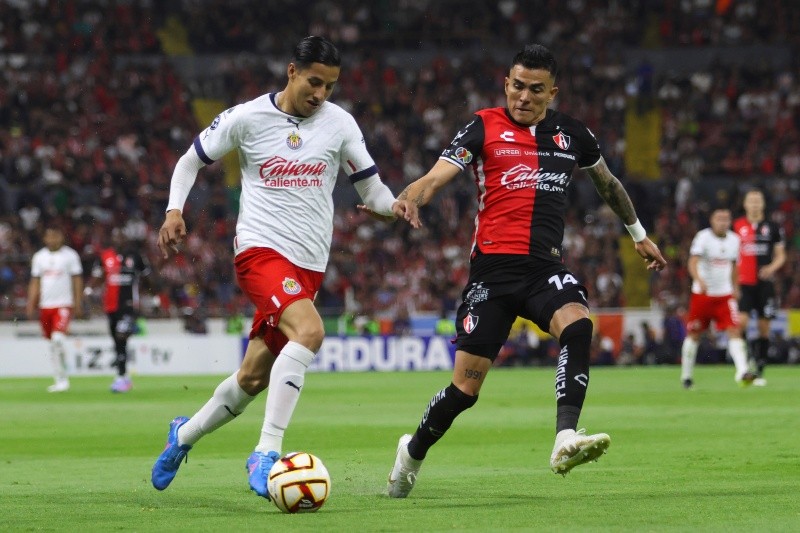 Solo hay un antecedente reciente en el que el Atlas se ha enfrentado al Guadalajara volviendo de una fecha FIFA. IMAGO7