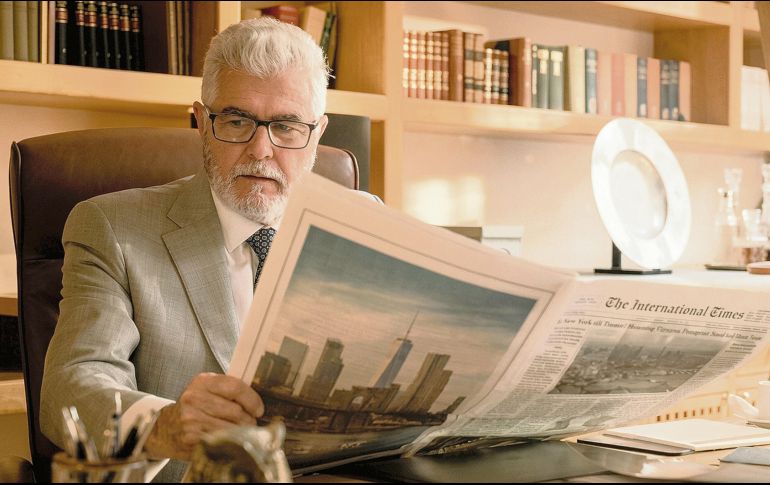 El primer actor Saúl Lisazo buscó crear a un villano que se sale de lo convencional. ESPECIAL
