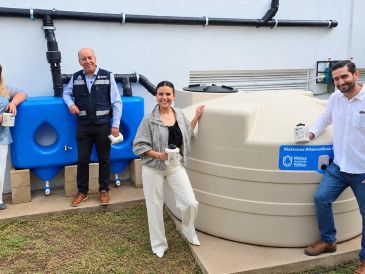Desde su puesta en marcha en 2021, Nidos de Lluvia se ha consolidado como una alternativa para el almacenamiento y aprovechamiento del agua pluvial. ESPECIAL