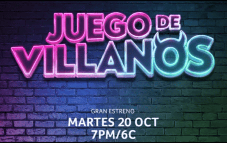 El nuevo reality Juego de Villanos definió a sus 18 participantes oficiales, quienes buscarán llevarse el título de 
