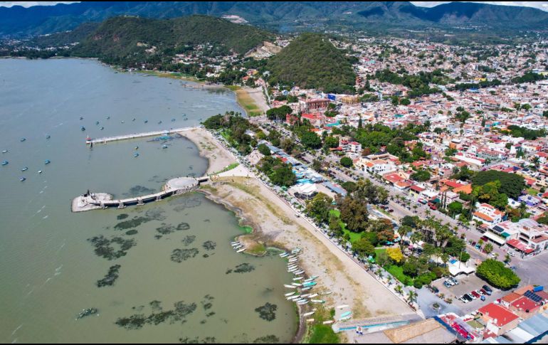 Eesde el lago de Chapala, llega el 63% del total del agua que se suministra para Guadalajara. EL INFORMADOR / ARCHIVO