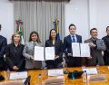 Participaron Alexandra Elizabeth Serrano De la Mora, coordinadora de Administración y Finanzas; José Ernesto Coronel Tirado, coordinador de Comunicación Social y Atención Ciudadana; integrantes de diversas áreas del Congreso y representantes de la Junta de Gobierno de PLAi. CORTESÍA