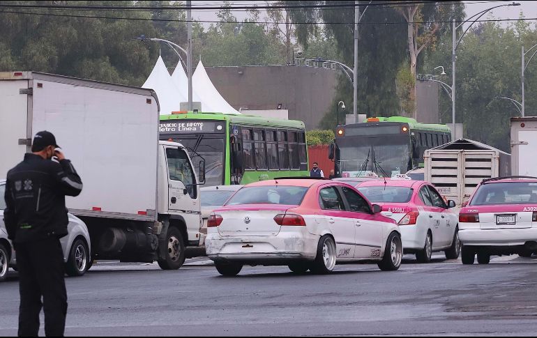 El programa Hoy No Circula se aplica de las 5:00 a las 22:00 horas en todas las alcaldías de la Ciudad de México y en tres zonas conurbadas del Estado de México. SUN/B. Fregoso