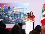 Luz Elena González apuntó que en el sector eléctrico se invierten 794 mil millones de pesos en generación, 161 mil millones en transmisión y 74 mil millones en distribución. SUN / K. Guerrero
