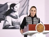 Sheinbaum Pardo precisó que los datos apuntan a una falla mecánica. EFE/J. Méndez