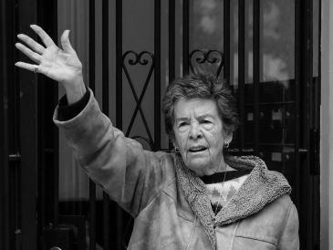 La mujer de 87 años desahuciada el pasado 23 de septiembre en Madrid murió este miercoles, tras quince días hospitalizada. EFE / ARCHIVO