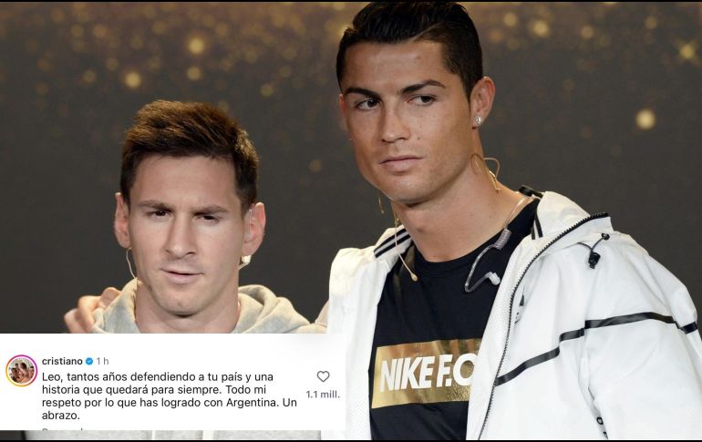 Para los aficionados, el sorpresivo mensaje cobra un significado especial al considerar la intensa rivalidad deportiva que Messi y Cristiano Ronaldo sostuvieron durante casi dos décadas. EFE / ARCHIVO