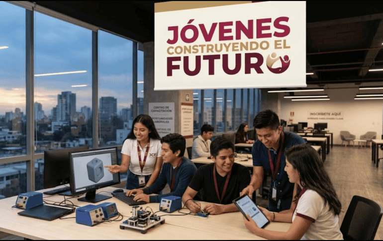 Las autoridades recomiendan consultar únicamente la información difundida por la Secretaría del Trabajo y Previsión Social, el Gobierno de México, el Banco del Bienestar, el IMSS y los canales oficiales de Jóvenes Construyendo el Futuro. ESPECIAL/CHATGPT