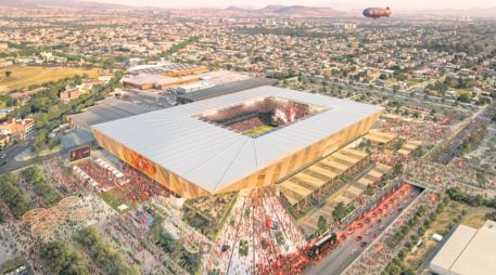 El nuevo estadio del Atlas será construido con la mira puesta en 2030. Buscará que sea la base para fortalecer las finanzas y competitividad del club. ESPECIAL