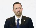 Mauricio Kuri, gobernador de Querétaro, afirma que trabaja de mano con la Federación. AFP