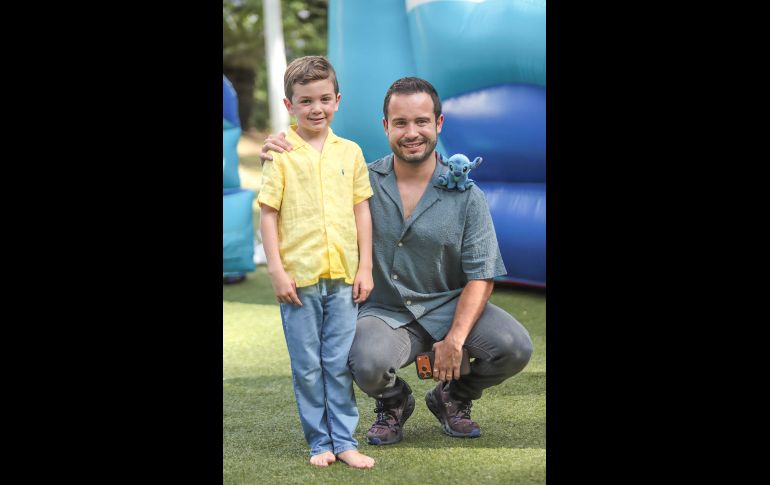 Santino Villaseñor y Mario Michel. GENTE BIEN JALISCO / Revista del 9 de octubre 2026