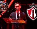 Gerardo Casanova, Presidente Ejecutivo de Atlas FC y CEO de PRODI Sports & Entertainment Group, durante la presentación del nuevo estadio en Atlas Colomos. IMAGO7 / Juan Carlos Cubeyro
