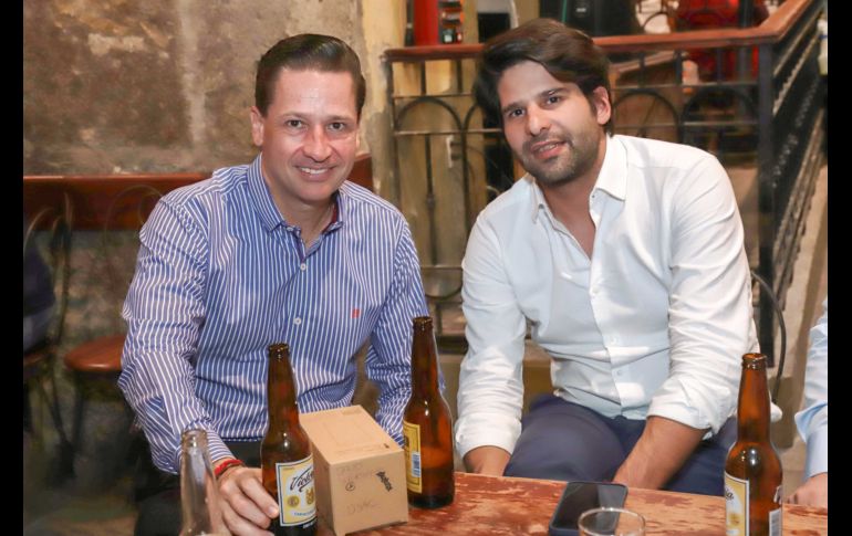 David Solórzano y Diego Farías. GENTE BIEN JALISCO / C. Jimeno