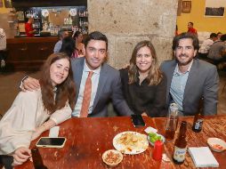 Vanessa Larrazabal, Juan Carlos Álvarez del Castillo, Sofía Álvarez del Castillo y Christopher Montes. GENTE BIEN JALISCO / Revista del 9 de octubre 2026