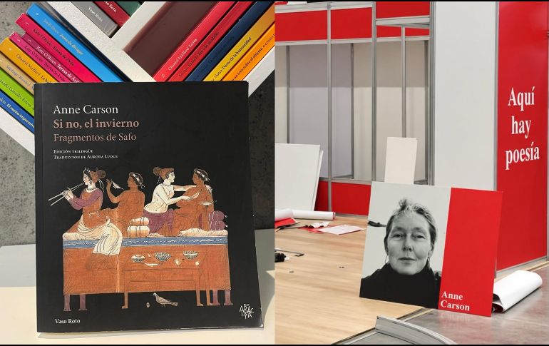 Vaso roto celebra la obra de Anne Carson, quien hoy fue galardonada con el Nobel de Literatura 2026. ESPECIAL / FACEBOOK Vaso Roto Ediciones México