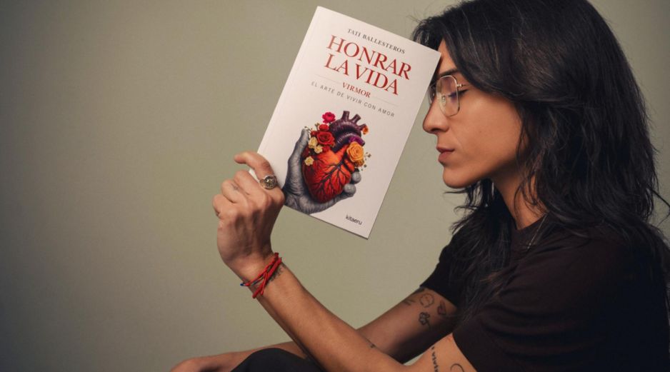 Tati Ballesteros promociona su reciente libro “Honrar la vida”. ESPECIAL/JUAN MISIS.