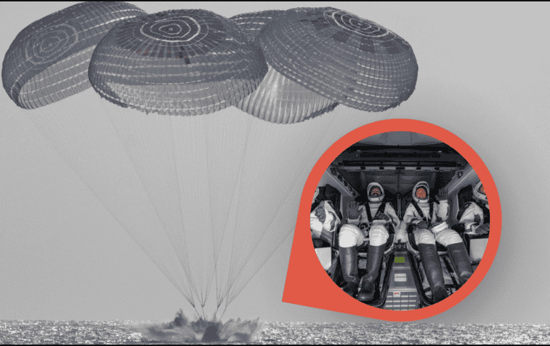 La misión Crew-13 llegó al laboratorio orbital el 1 de octubre, permitiendo realizar el relevo entre ambas tripulaciones. EFE / NASA / ESPECIAL