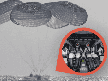 La misión Crew-13 llegó al laboratorio orbital el 1 de octubre, permitiendo realizar el relevo entre ambas tripulaciones. EFE / NASA / ESPECIAL