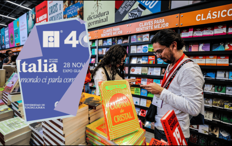 Del 28 de noviembre al 6 de diciembre, Expo Guadalajara recibirá a Italia como Invitado de Honor con un vasto programa literario y cultural. ESPECIAL/ EL INFORMADOR/ ARCHIVO/Feria Internacional del Libro de Guadalajara