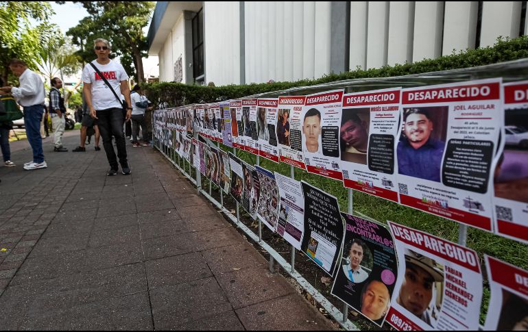 México registra más de 130 mil  personas desaparecidas y no localizadas, según datos oficiales. EL INFORMADOR/ ARCHIVO