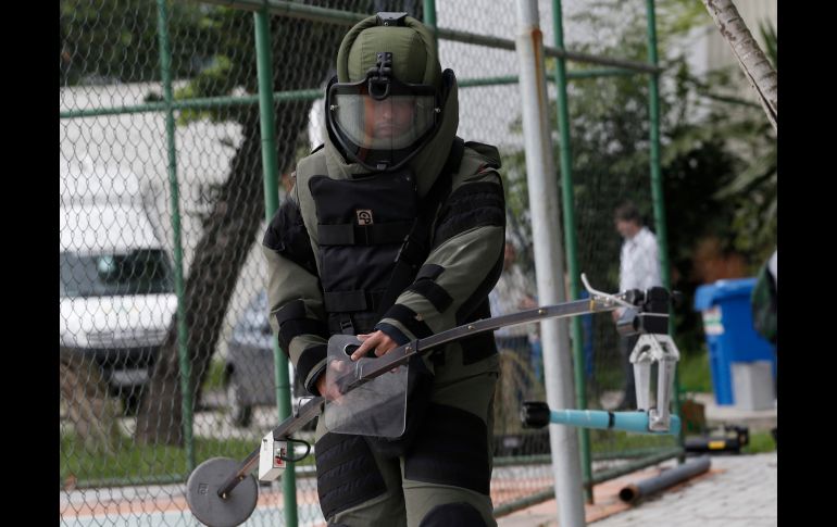 La Policía acordonó la zona y movilizó a integrantes del batallón de operaciones especiales. AP/ARCHIVO