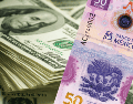 El peso mexicano acumuló su quinta semana consecutiva con pérdidas frente a la divisa norteamericana. ESPECIAL / CANVA