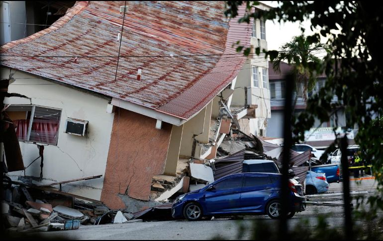 El terremoto, cuyo epicentro se situó cerca de la localidad de Tonosí, en el suroeste del país, tuvo una magnitud de 7.7 . EFE/B. Velasco