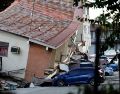 El terremoto, cuyo epicentro se situó cerca de la localidad de Tonosí, en el suroeste del país, tuvo una magnitud de 7.7 . EFE/B. Velasco