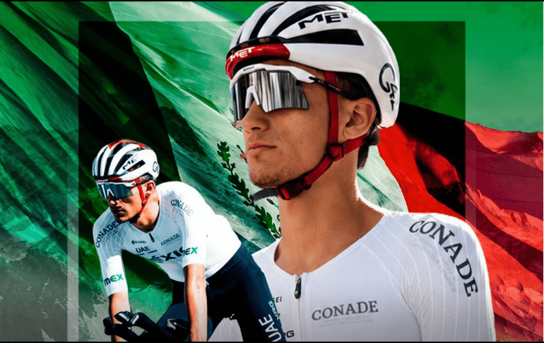 Todo indica que el Giro de Lombardía representa la última aparición competitiva del corredor azteca en el presente año. ESPECIAL/Conade