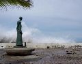 Se prevé que el huracán toque tierra durante las primeras horas del domingo 11 de octubre, entre los municipios de La Huerta y Tomatlán, en la costa sur de Jalisco. EFE / A. Montero