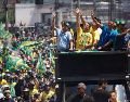 El ultraderechista Bolsonaro, y ganador de la primera vuelta, visitó el estado de Río de Janeiro. EFE / A. LACERDA
