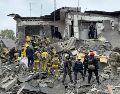 Imagen de los restos de un ataque ruso en Ucrania. EFE/D. Naumova