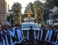 Tras la solemne Misa de Despedida en la Catedral Metropolitana de Guadalajara, la Virgen de Zapopan emprende su camino de regreso a la Basílica. EL INFORMADOR / A. Navarro