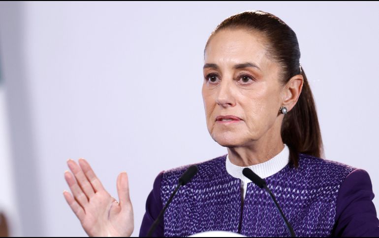 Sheinbaum explicó que las autoridades estatales propusieron financiar la infraestructura hídrica mediante un modelo denominado CMRO. EFE/S. Gutiérrez