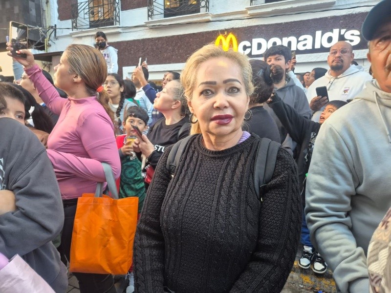 Marisela Meza agradece a la Virgen de Zapopan estar viva, tener salud, familia y trabajo. EL INFORMADOR / O. González&nbsp;&nbsp;