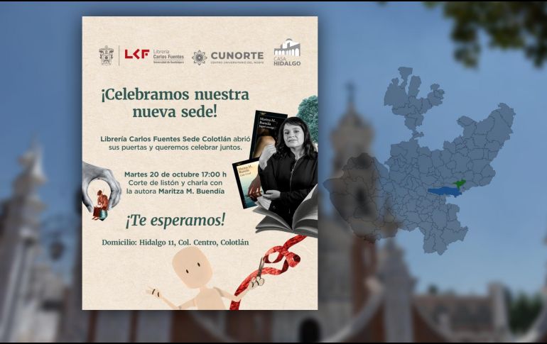El acto protocolario de apertura y corte de listón se llevará a cabo el martes 20 de octubre a las 17:00 horas. NTX / ARCHIVO / ESPECIAL / Librería Carlos Fuentes