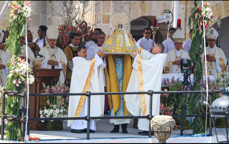 El Nuncio, embajador del Papa León XIV en México, se dijo honrado de poder participar en esta Romería. EL INFORMADOR / J. ACOSTA