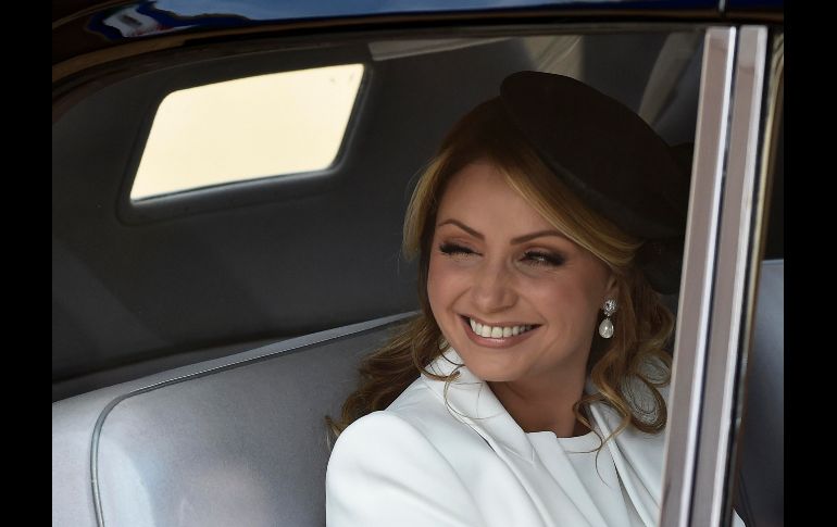 Netflix adelantó que en la bioserie conoceremos una faceta diferente de Angélica Rivera, más allá de su carrera como actriz. AP/ARCHIVO