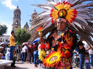 Más de 40 mil danzantes participaron en la Romería de Zapopan, una celebración marcada por la fe y la devoción. EL INFORMADOR/J. ACOSTA.