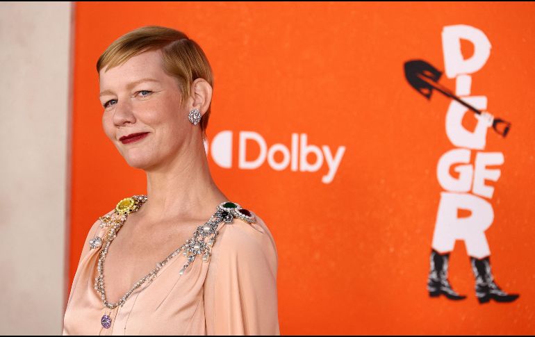 La presencia de Sandra Hüller añade un peso actoral significativo al elenco de la cinta pues ha protagonizado cintas nominadas al Oscar. AFP
