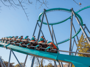 La atracción en la que sucedió el siniestro fue la montaña rusa Goliath, la cual es una de las atracciones principales del parque, pues alcanza los 61 metros de altura y su velocidad máxima llega a los 113 km/h. Six Flags Over Georgia