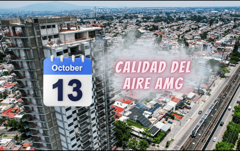 La mañana de este martes 13 de octubre se registra buena calidad del aire en Guadalajara y en la zona de Atemajac con 6 puntos IMECA. EL INFORMADOR / ARCHIVO