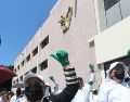 La protesta se suma a las consignas nacionales, donde las y los trabajadores exigen un incremento del 10 % directo al salario base. SUN / ARCHIVO